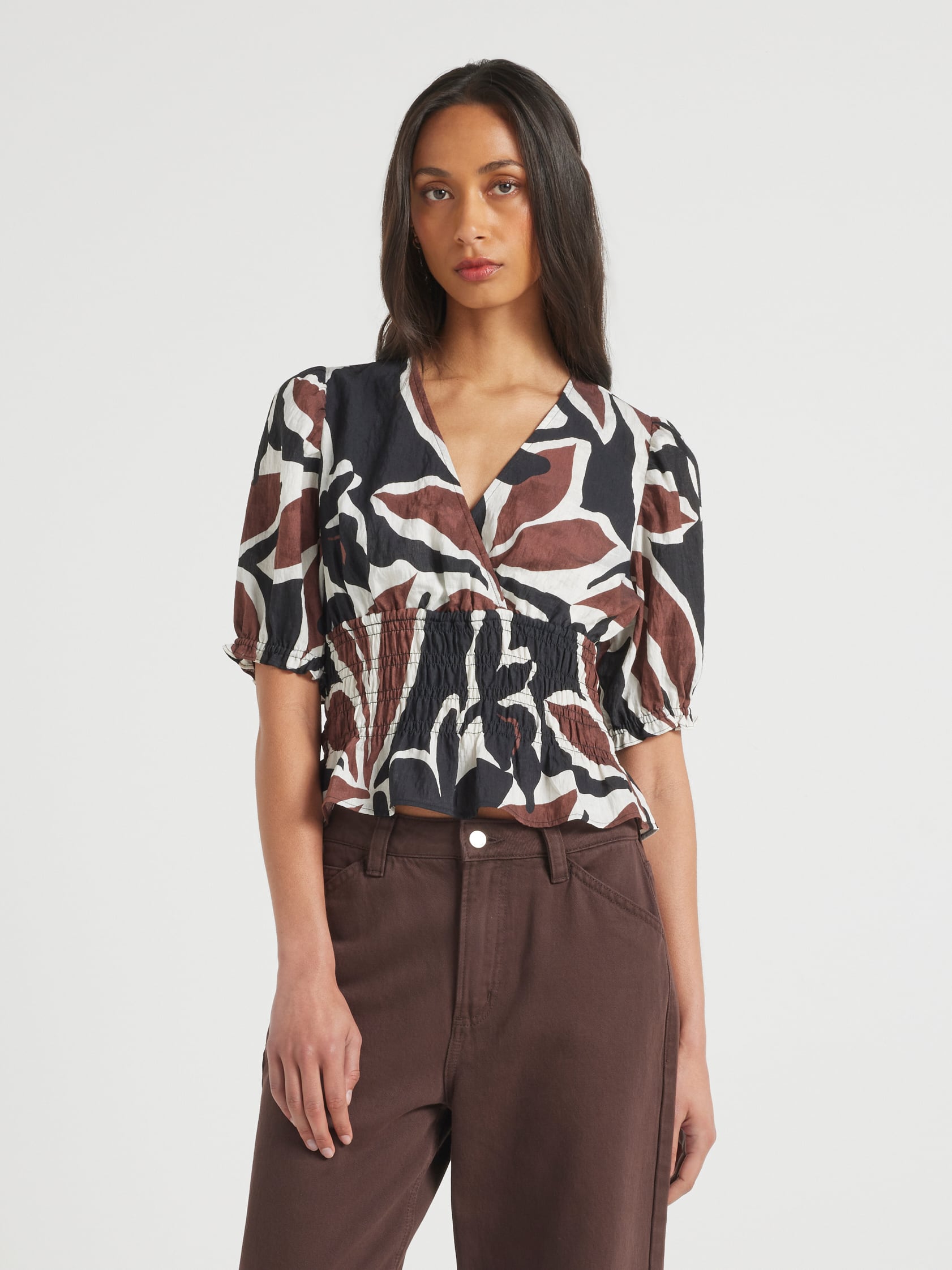 Bronwyn Shirred Top