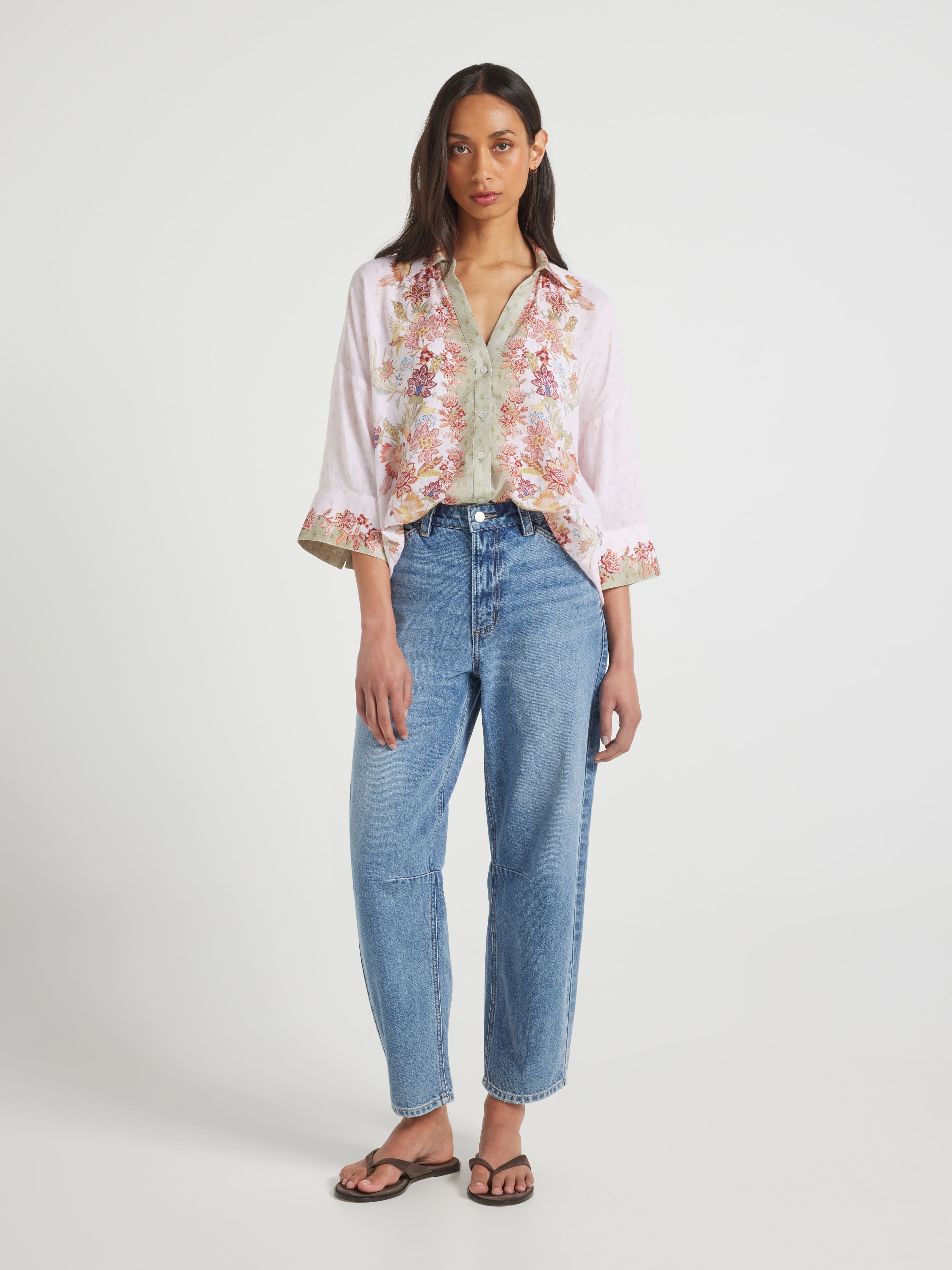 Hampton 3/4 Sleeve Shirt