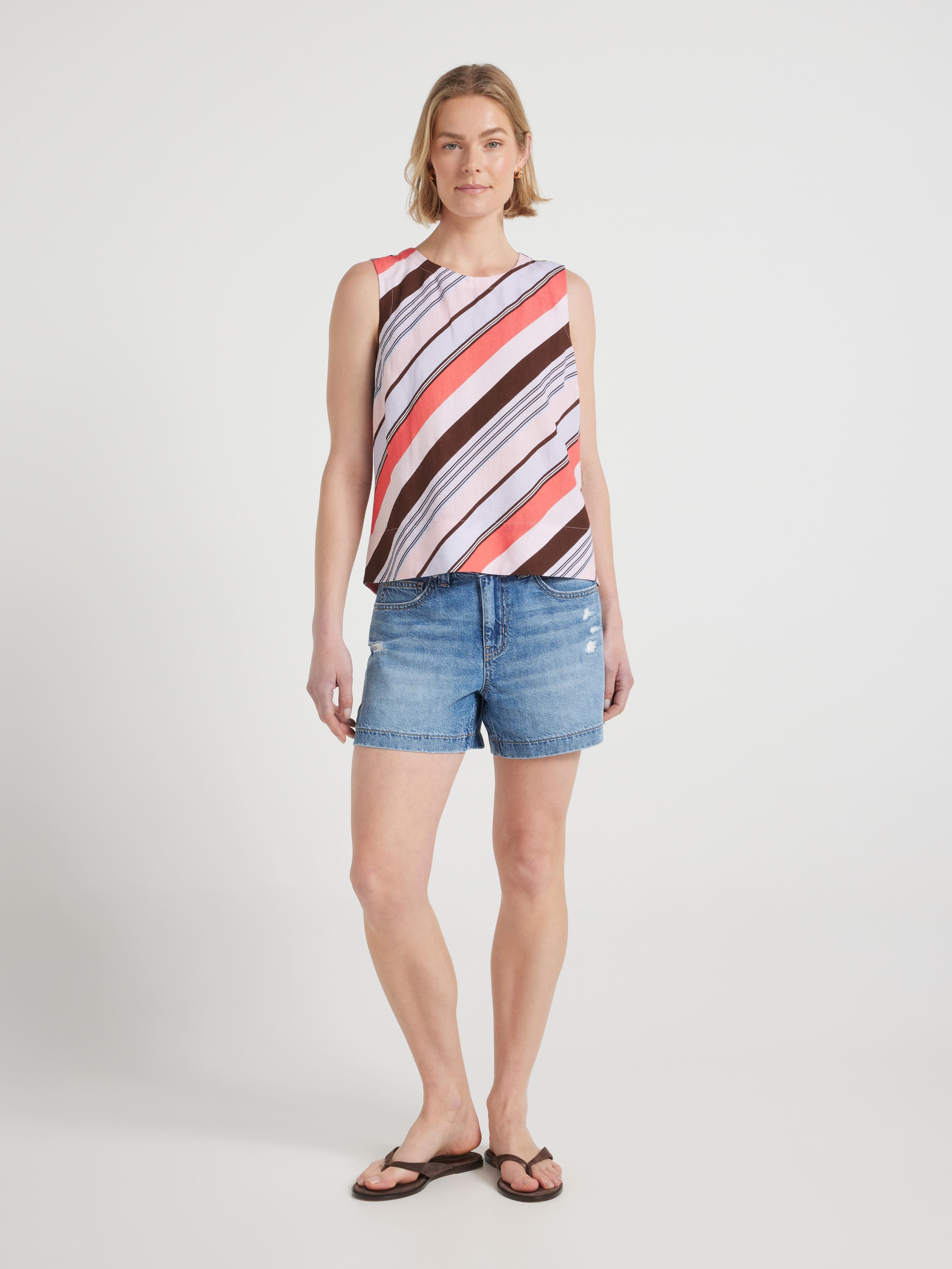 Rhi Pleat Back Tank