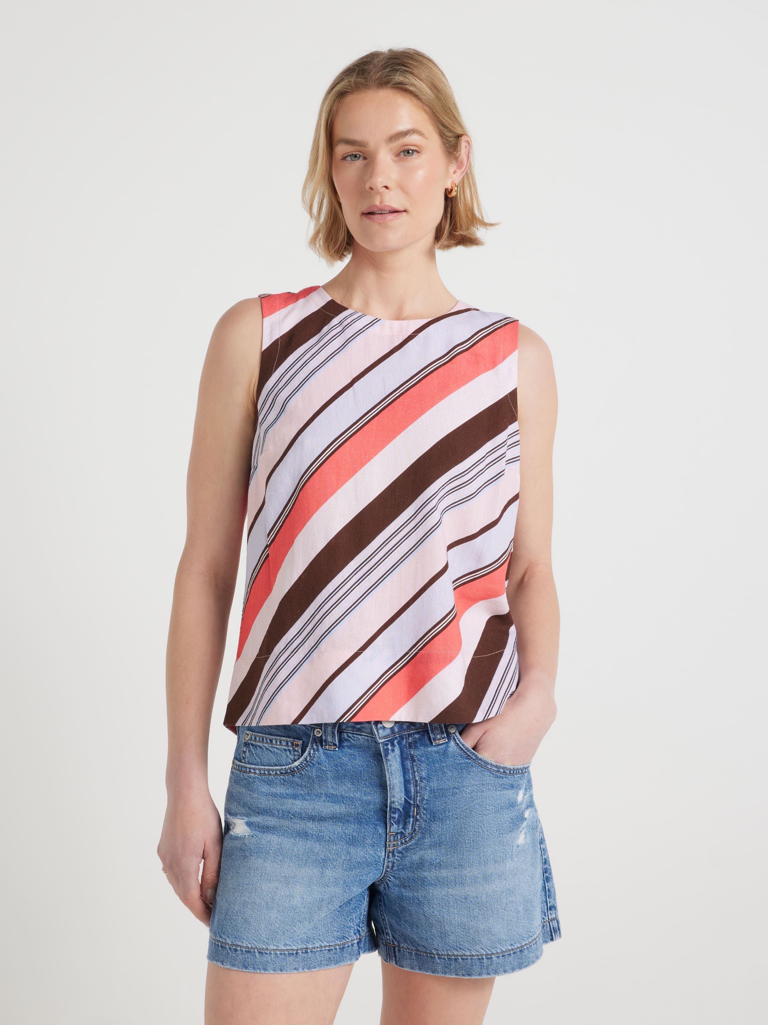 Rhi Pleat Back Tank