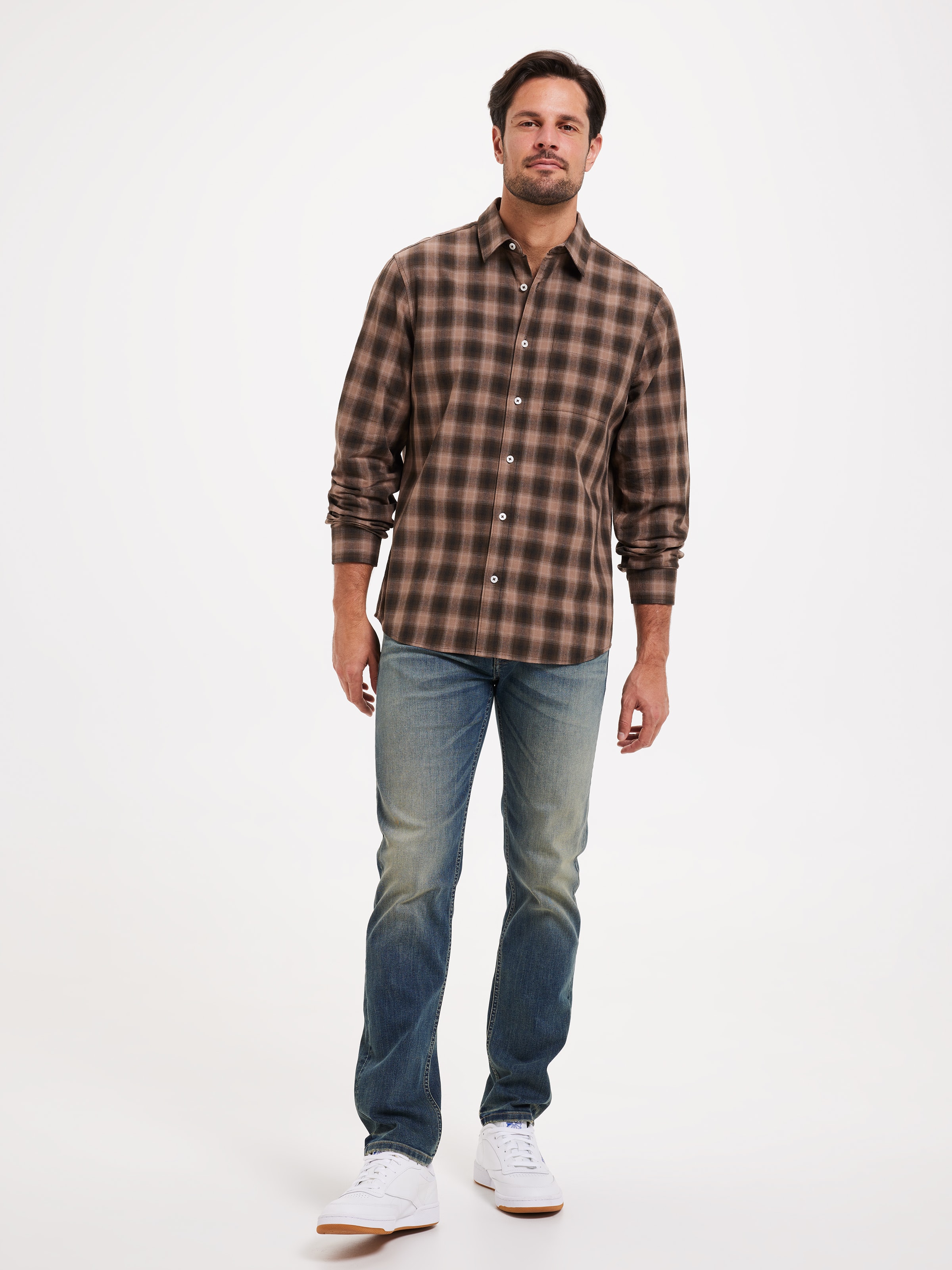 Long Sleeve Acid Check Shirt