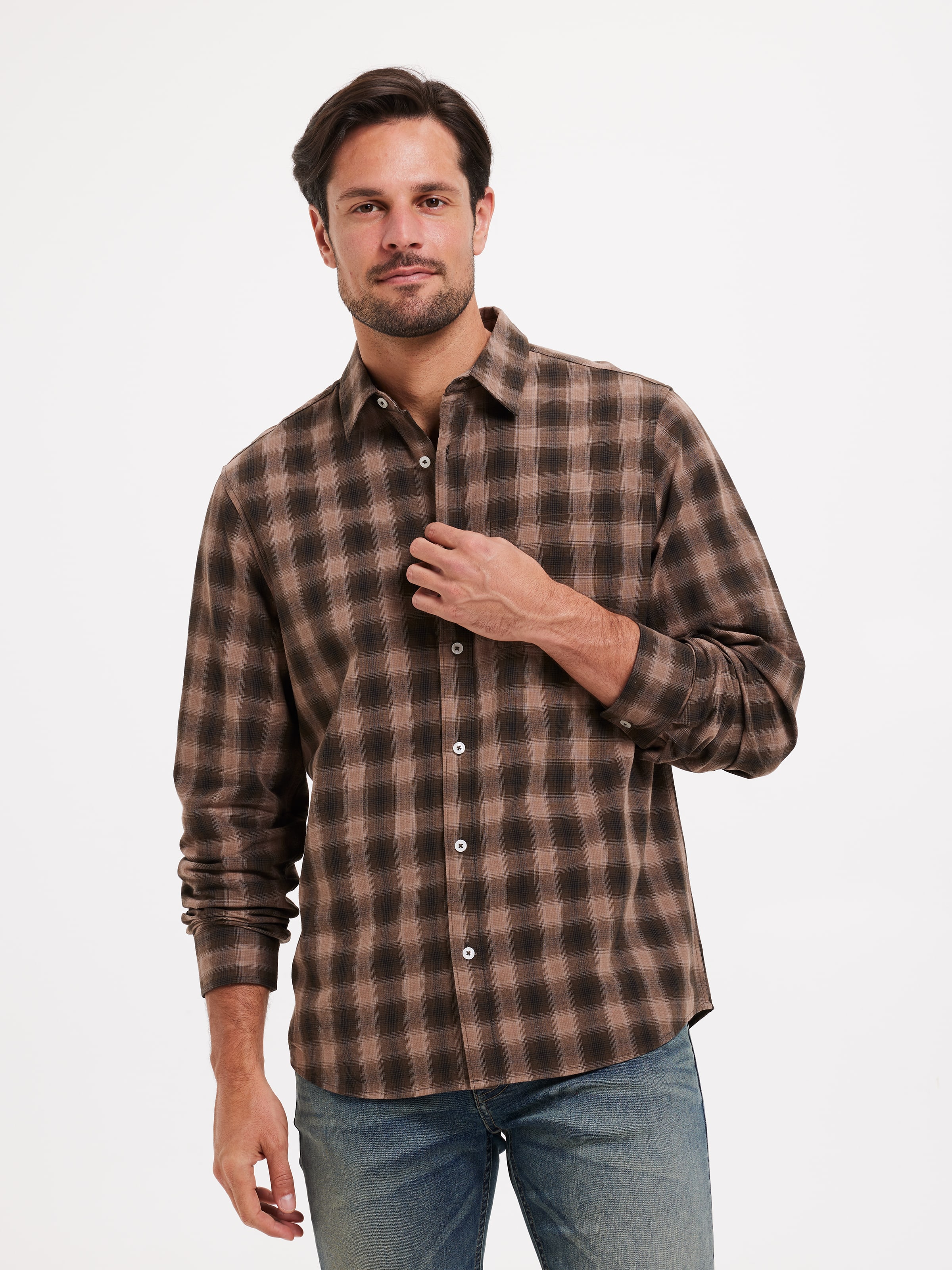 Long Sleeve Acid Check Shirt