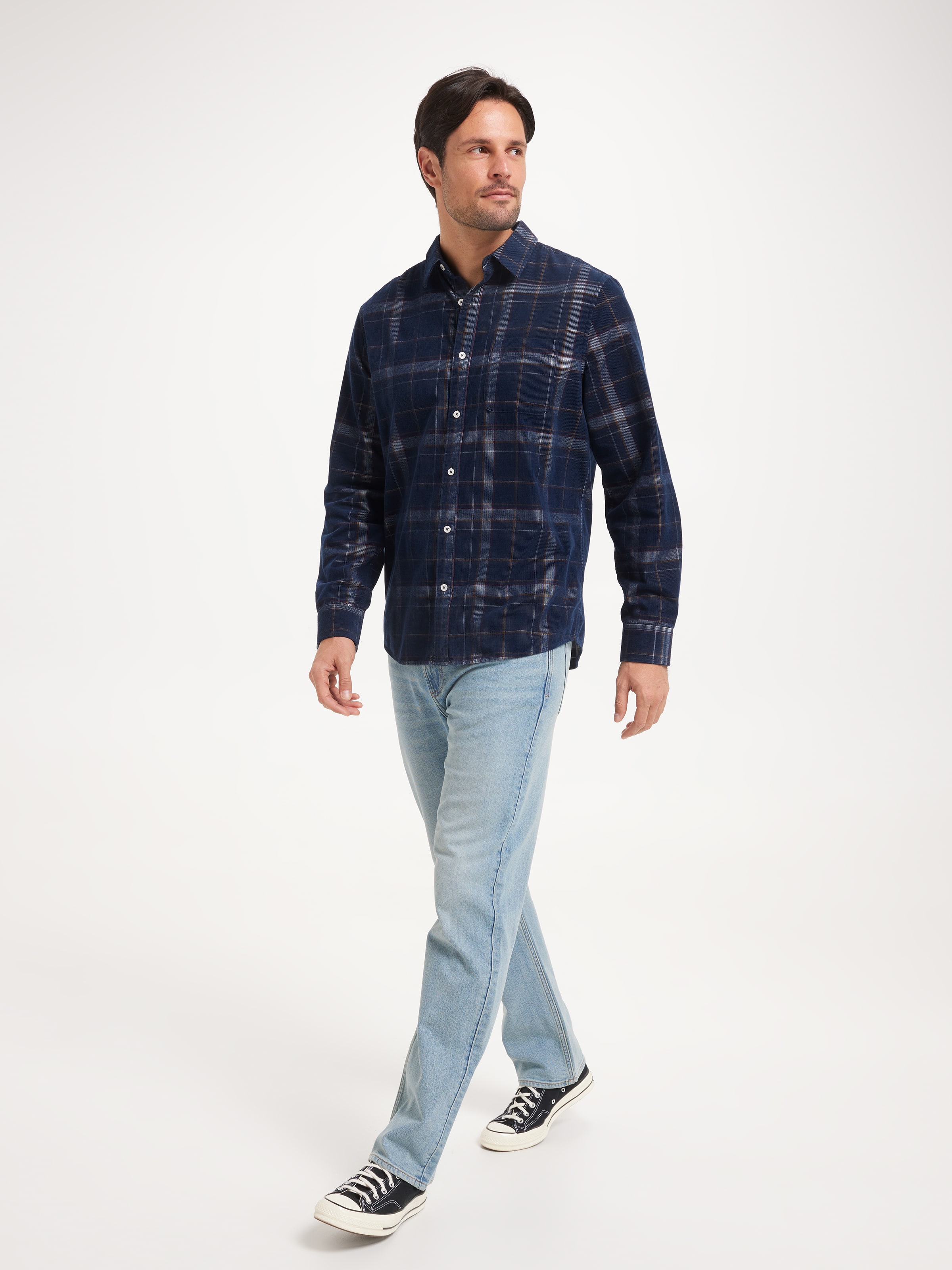 Cord Check Shirt
