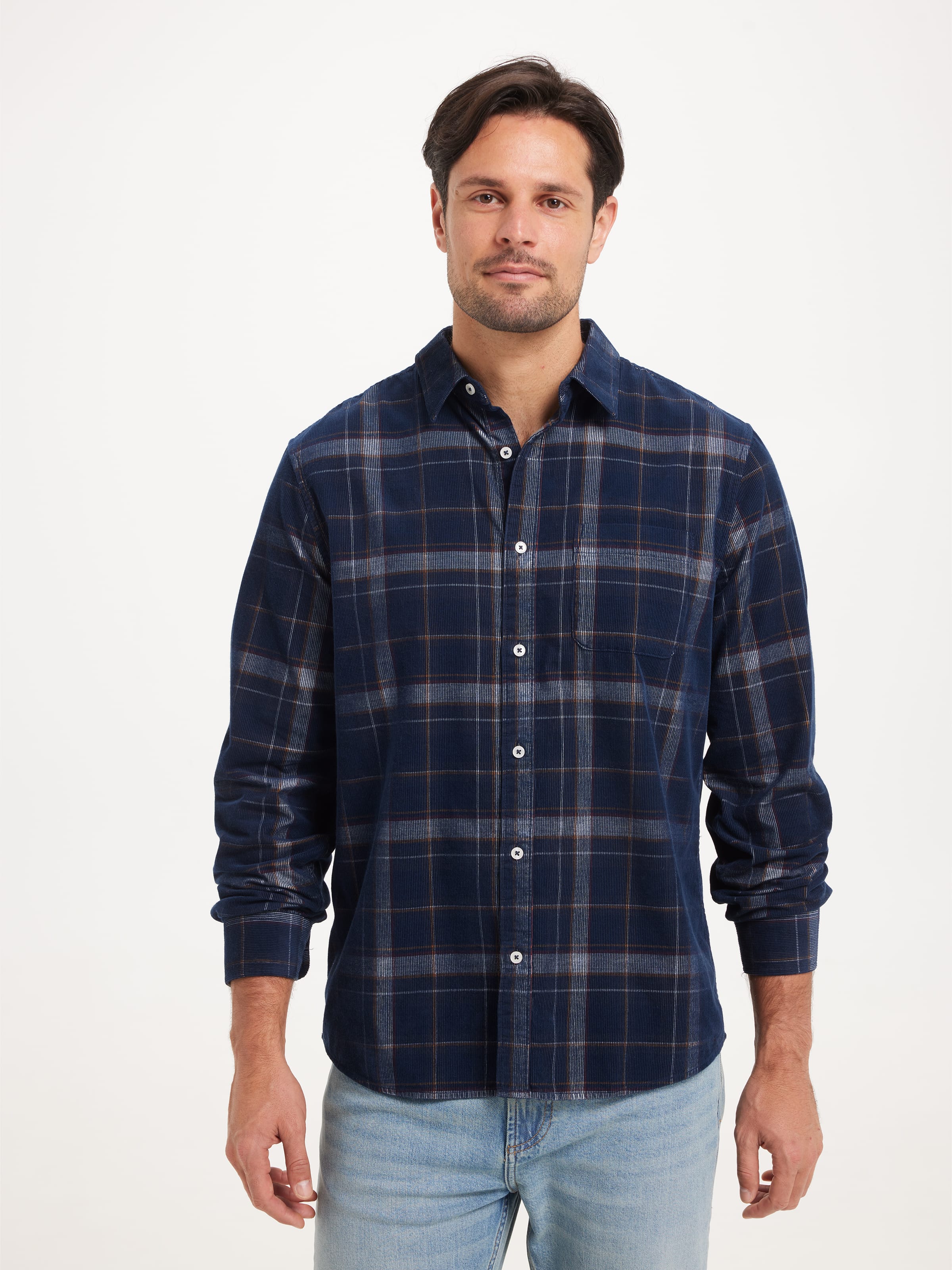 Cord Check Shirt