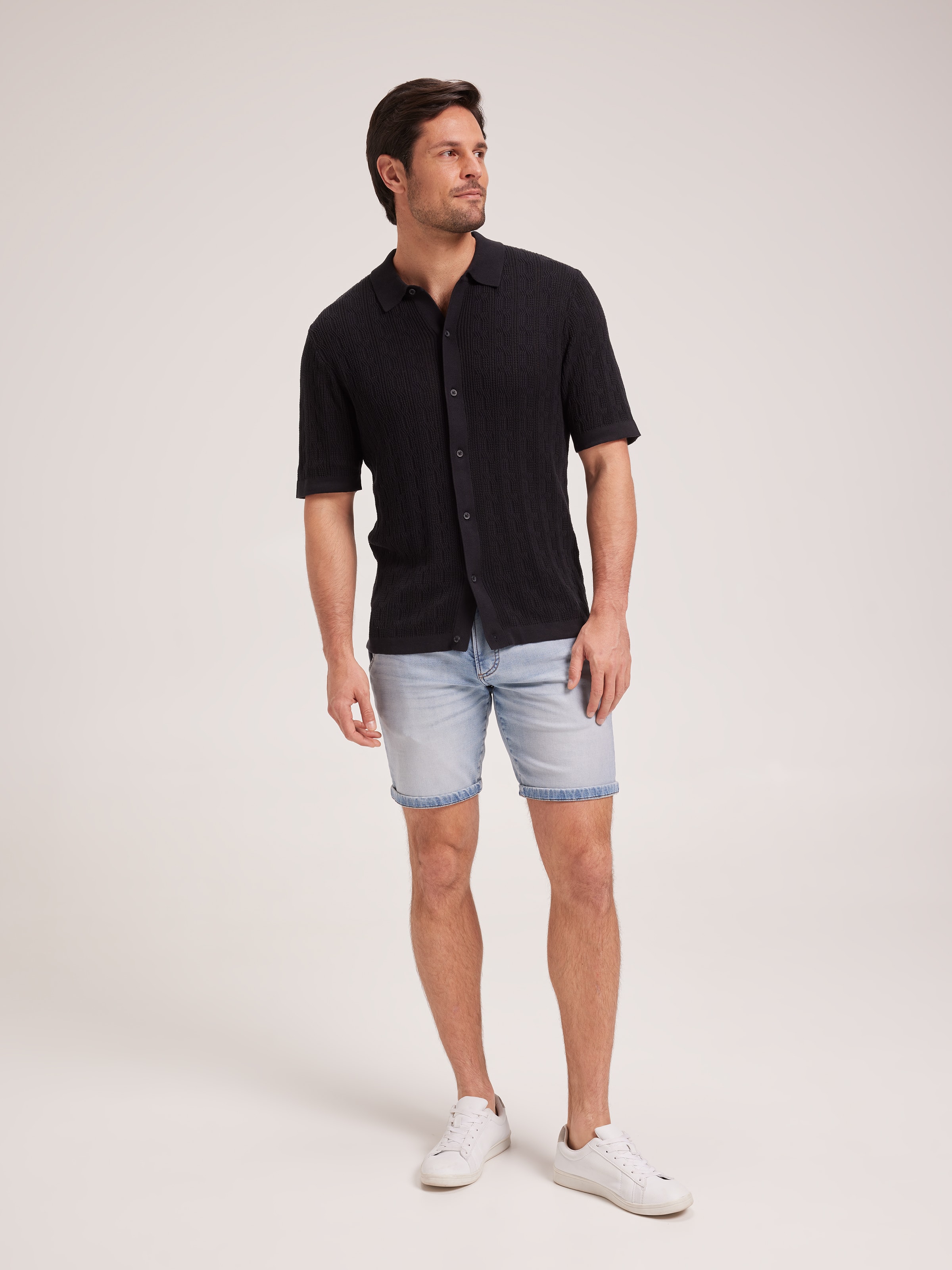 Cable Knit Shirt