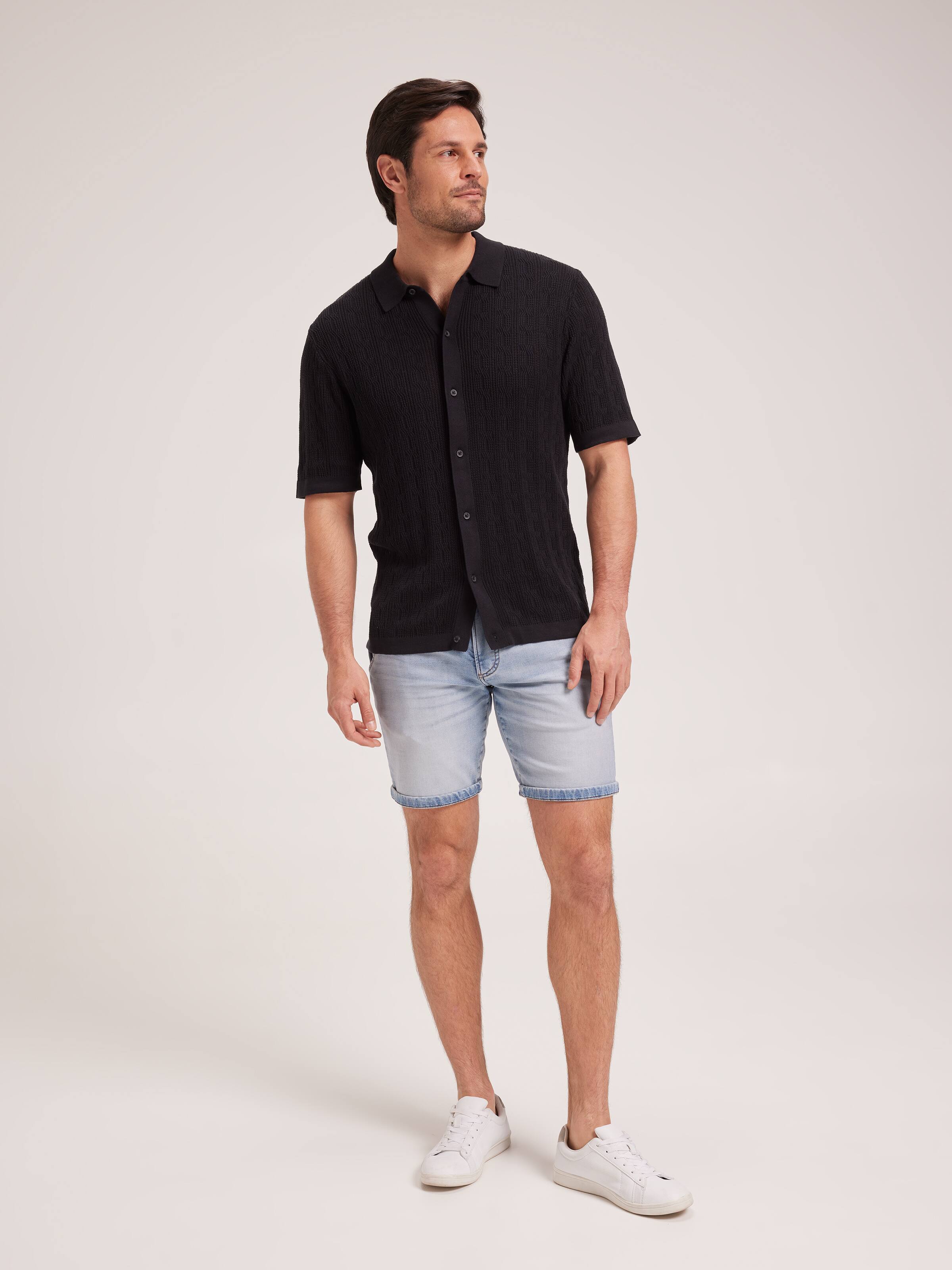 Cable Knit Shirt