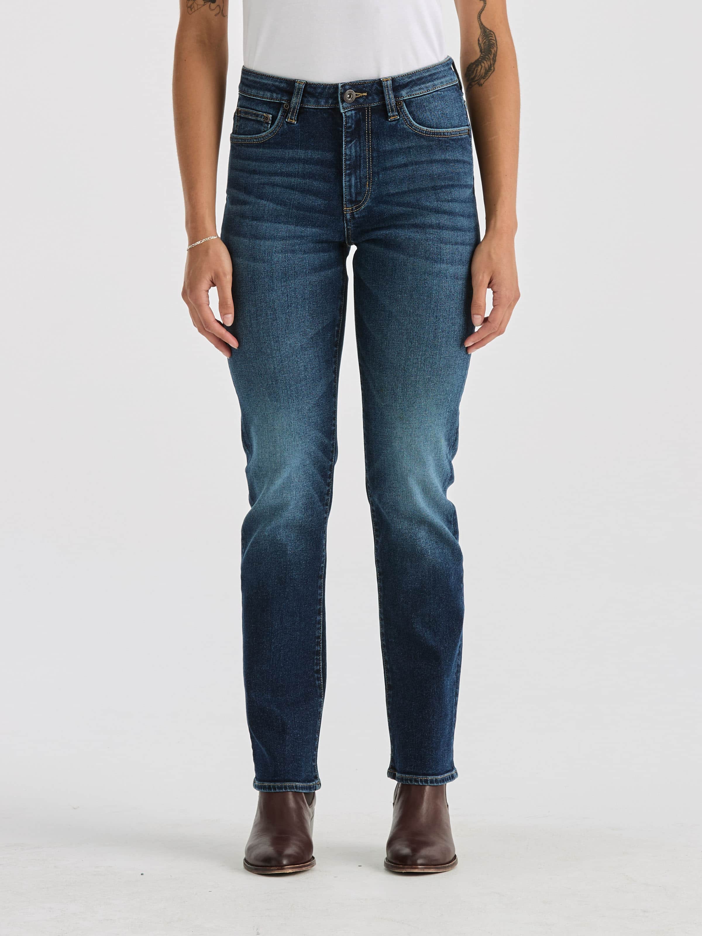Originals Mid Straight In Aged Indigo