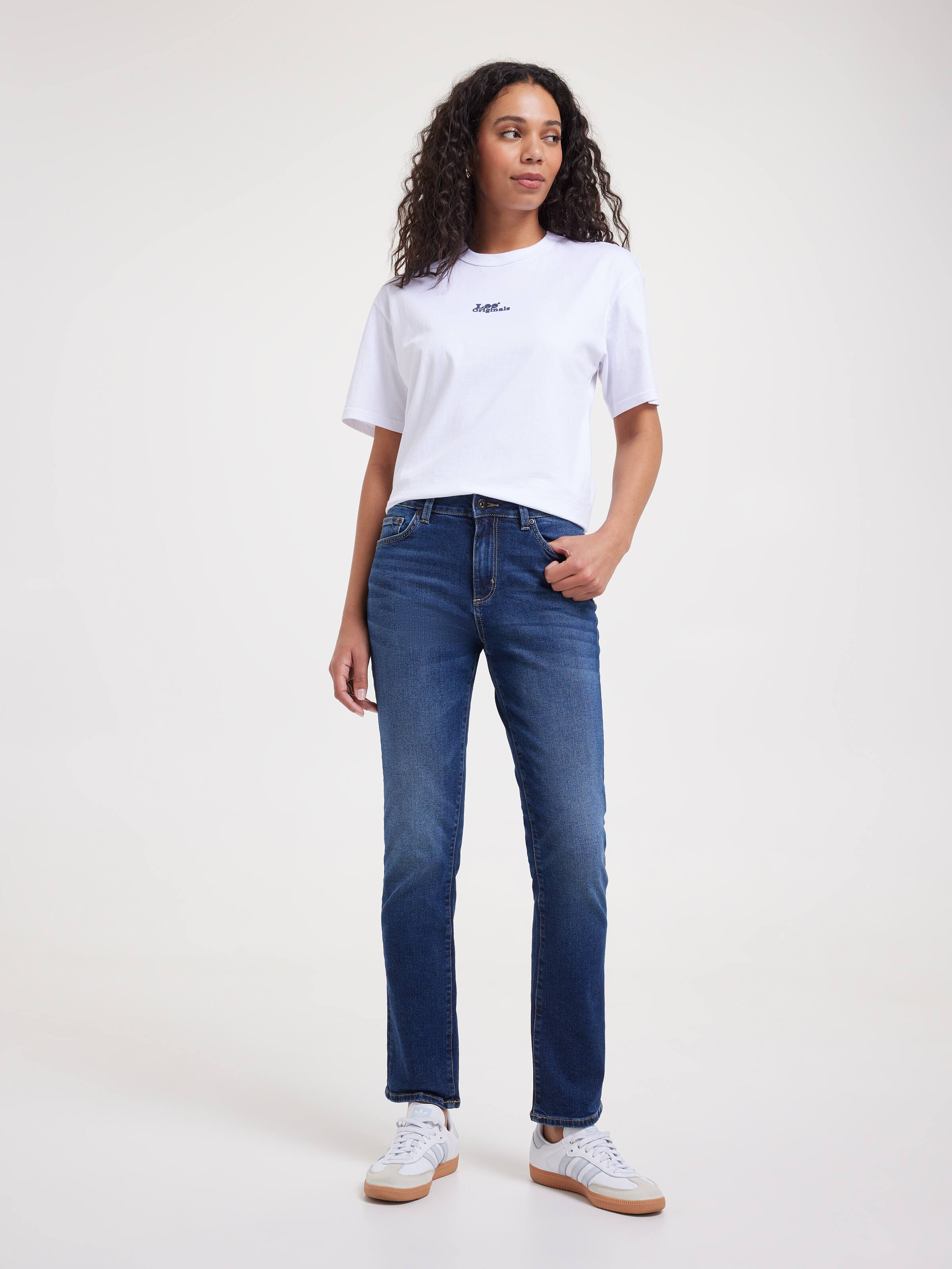 Originals Mid Straight In Aged Indigo