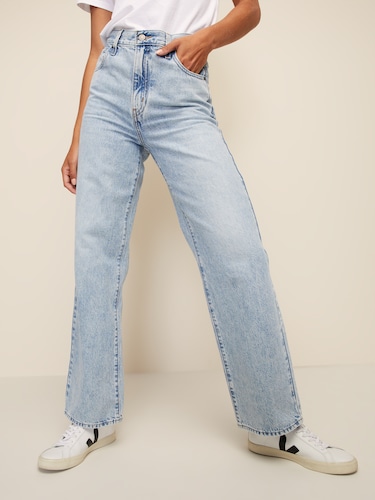 High Rise Straight Jean In Charlie Boy
