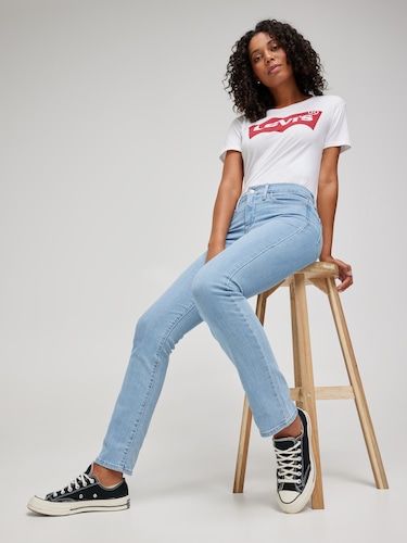 314 Shaping Straight Jean In Lapis Sense                                                                                        