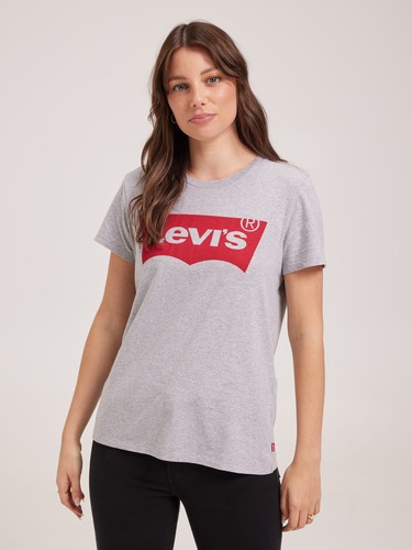 Perfect Batwing Tee In Grey                                                                                                     
