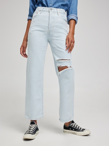 Ribcage Straight Ankle Jean In Tipped Into It                                                                                   