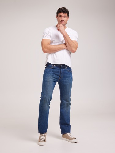 501 Original Jean In Cyan                                                                                                       