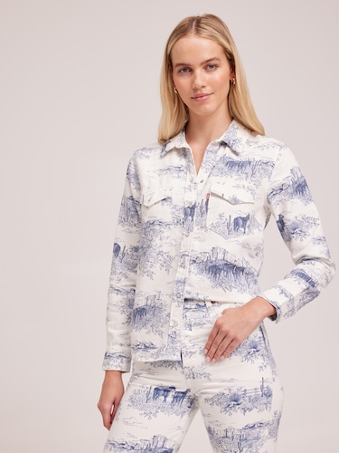 Iconic Western Shirt In Toile                                                                                                   