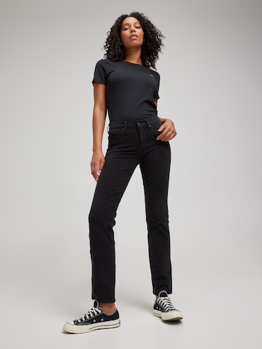 314 Shaping Straight Jean In Ultra Black                                                                                        