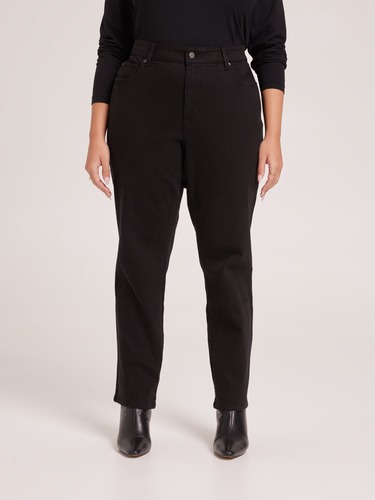 Curve Originals High Rise Straight Jean                                                                                         