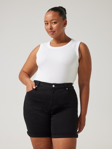 Curve Amaze High Rise Bermuda Short                                                                                             
