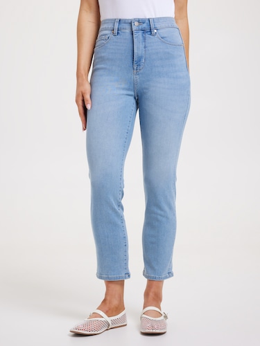 Reformed Sky High Slim Crop Jean                                                                                                