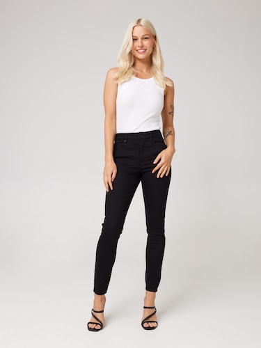 Second Skin High Rise Super Skinny Ankle Jean                                                                                   