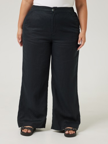 Curve Nova Linen Wide Leg Pant                                                                                                  