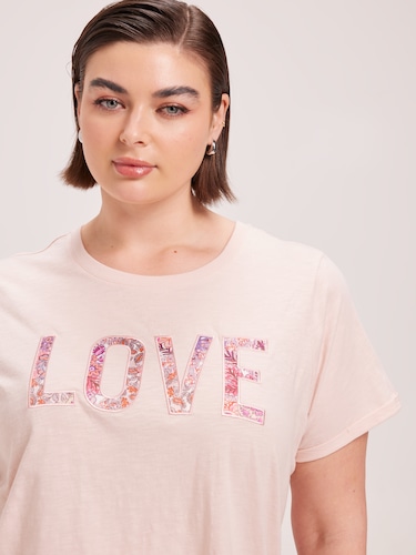 Curve Molly Knit Tee                                                                                                            