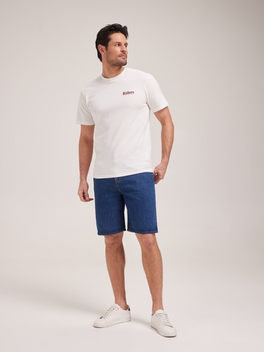 R5 Baggy Short In Worked Indigo                                                                                                 