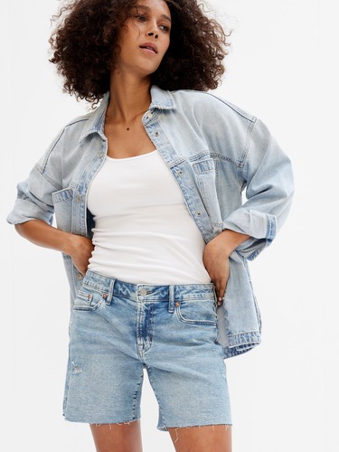 Denim Short In Kingston Destroy                                                                                                 