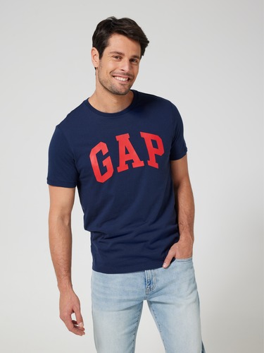 Logo Tee In Navy                                                                                                                