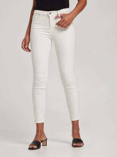 Jayden Mid Rise Skinny In Pilbara White                                                                                         