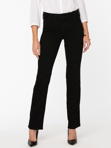 Marilyn Straight Jean In Black                                                                                                  