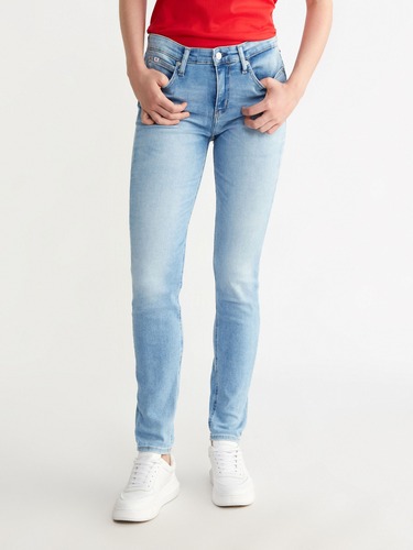 Mid Rise Skinny Denim Jean                                                                                                      