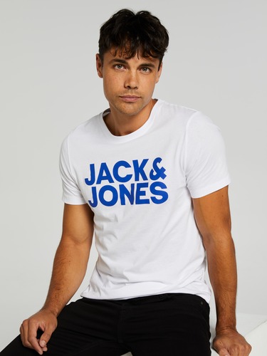 Logo Tee In White                                                                                                               