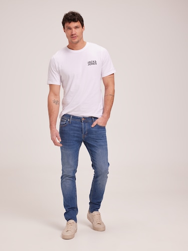 Glenn Slim Taper In Mid Blue                                                                                                    