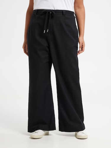 Curve Tie Waist Wide Ankle                                                                                                      