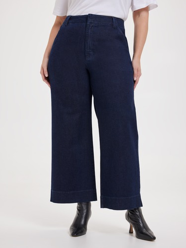 Curve Originals Tailored Wide Leg Jean                                                                                          