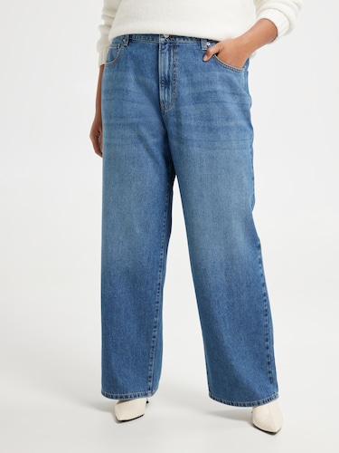 Curve Originals Mid Rise Baggy Jean                                                                                             