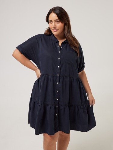 Curve Tina Shirt Dress                                                                                                          