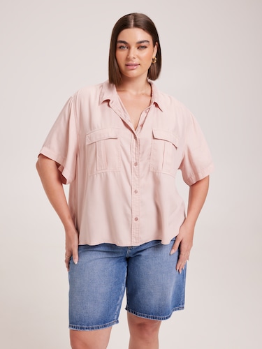 Curve Maeve Lyocell Shirt                                                                                                       