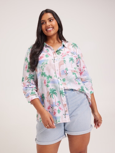 Curve Marli Linen Rich Shirt                                                                                                    