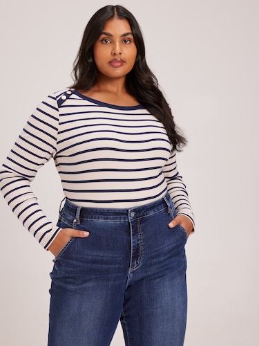 Curve Darcy Boat Neck Top                                                                                                       