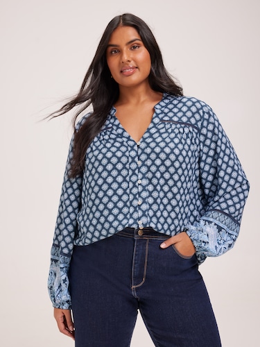 Curve Annabelle Blouse                                                                                                          