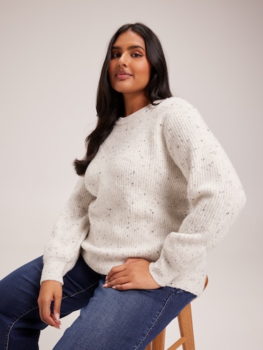 Curve Nyla Luxe Crew Neck Pullover                                                                                              