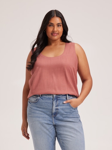 Curve Pippa A-Line Neck Tank                                                                                                    