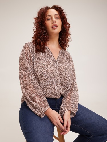 Curve Roxanne Blouse                                                                                                            