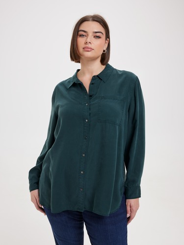 Curve Avril Lyocell Shirt                                                                                                       