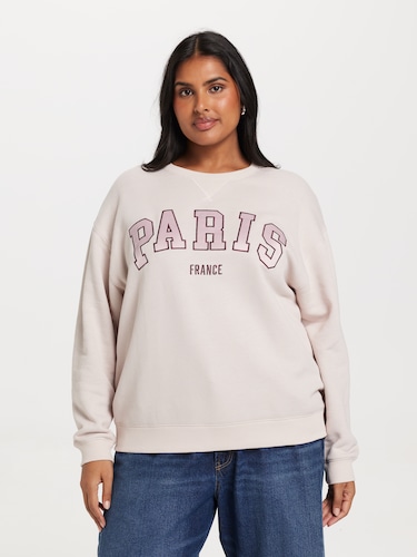 Curve Billi College Crew Sweat                                                                                                  