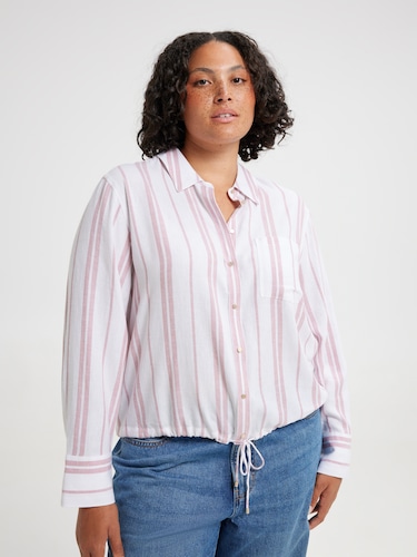 Curve Valerie Drawcord Shirt                                                                                                    