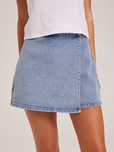 Girls Scarlett Denim Skort                                                                                                      