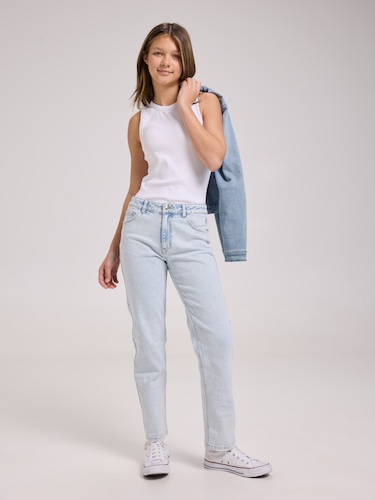 Girls Aria Ankle Straight Jean                                                                                                  