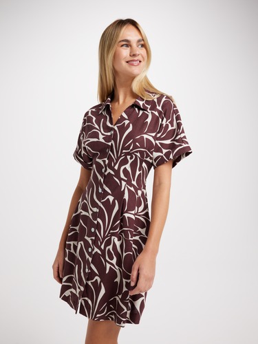 Val Shirt Dress                                                                                                                 